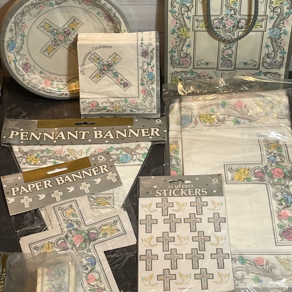 Christening Party Decorations - Picture 1 of 10